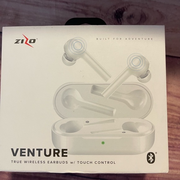 ZIZO Venture True Wireless Earbuds Bluetooth Charging Case and Cable. - Picture 1 of 9